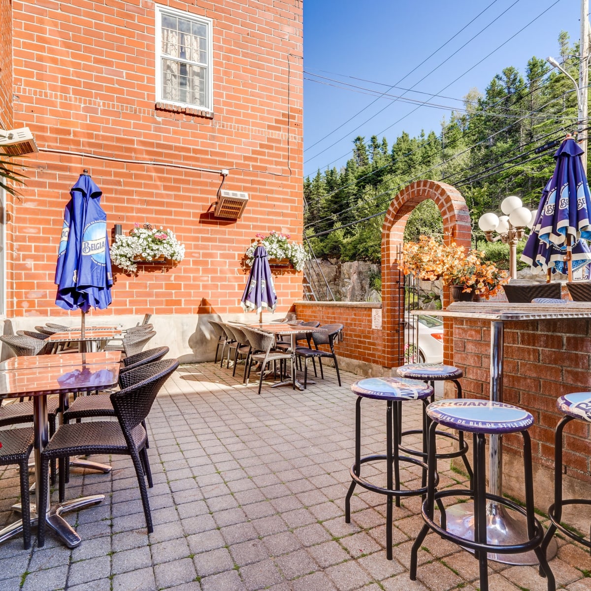 Photo de la terrasse