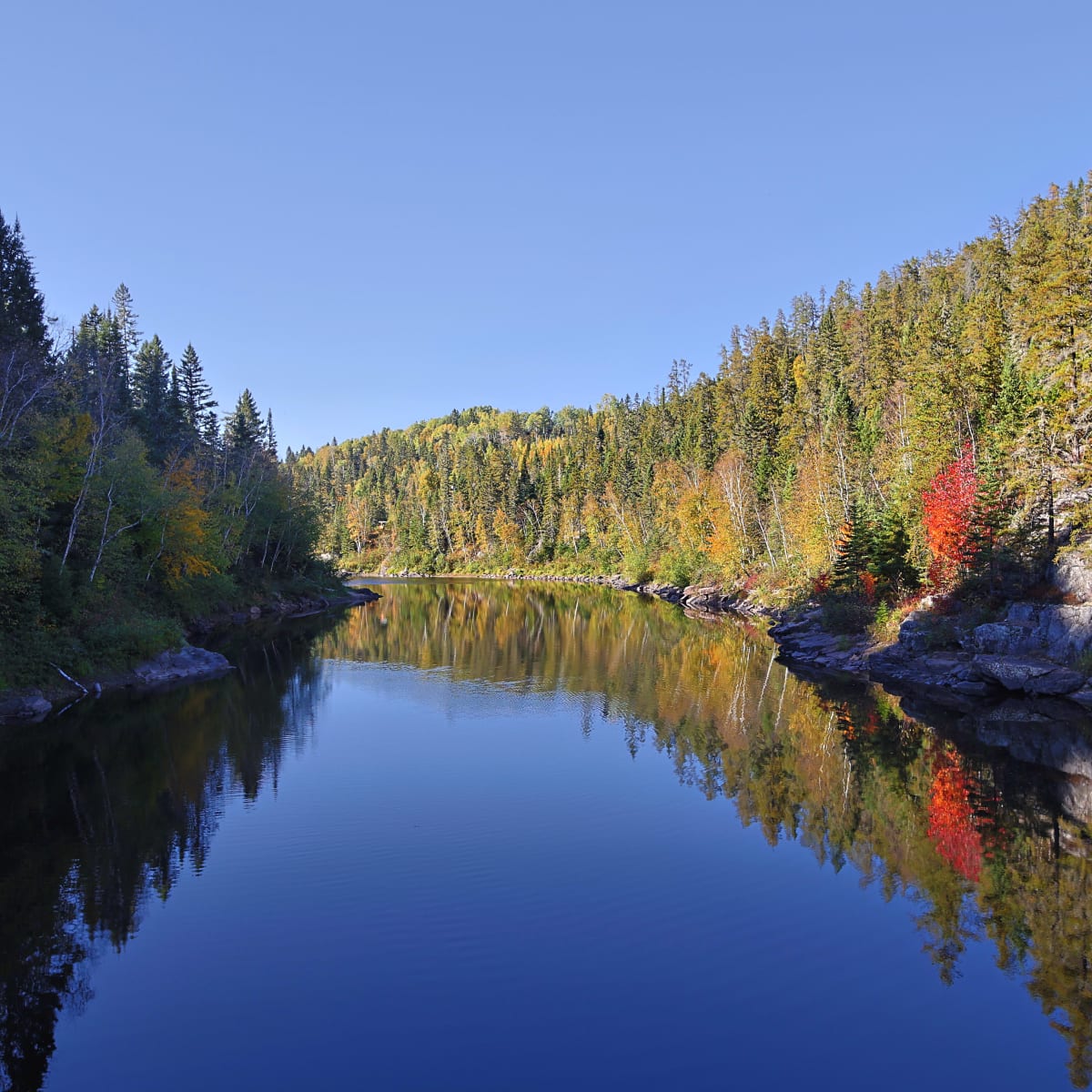 Parc le Trou de la Fée l'automne
