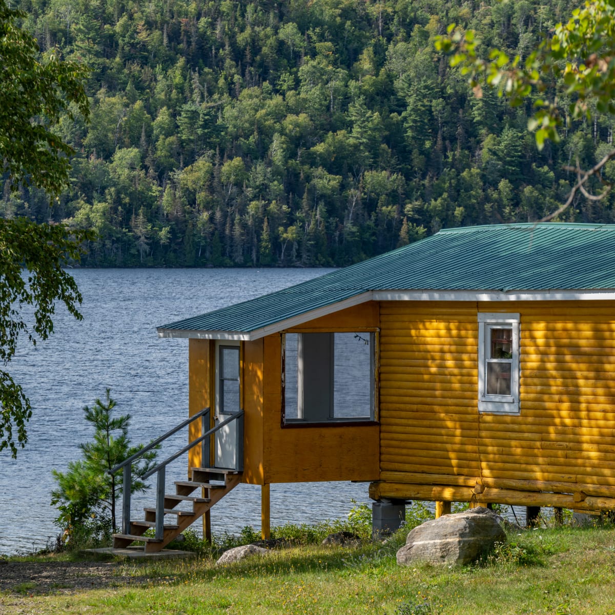 Chalet de la Pourvoirie Lacs Roger et Faucille.