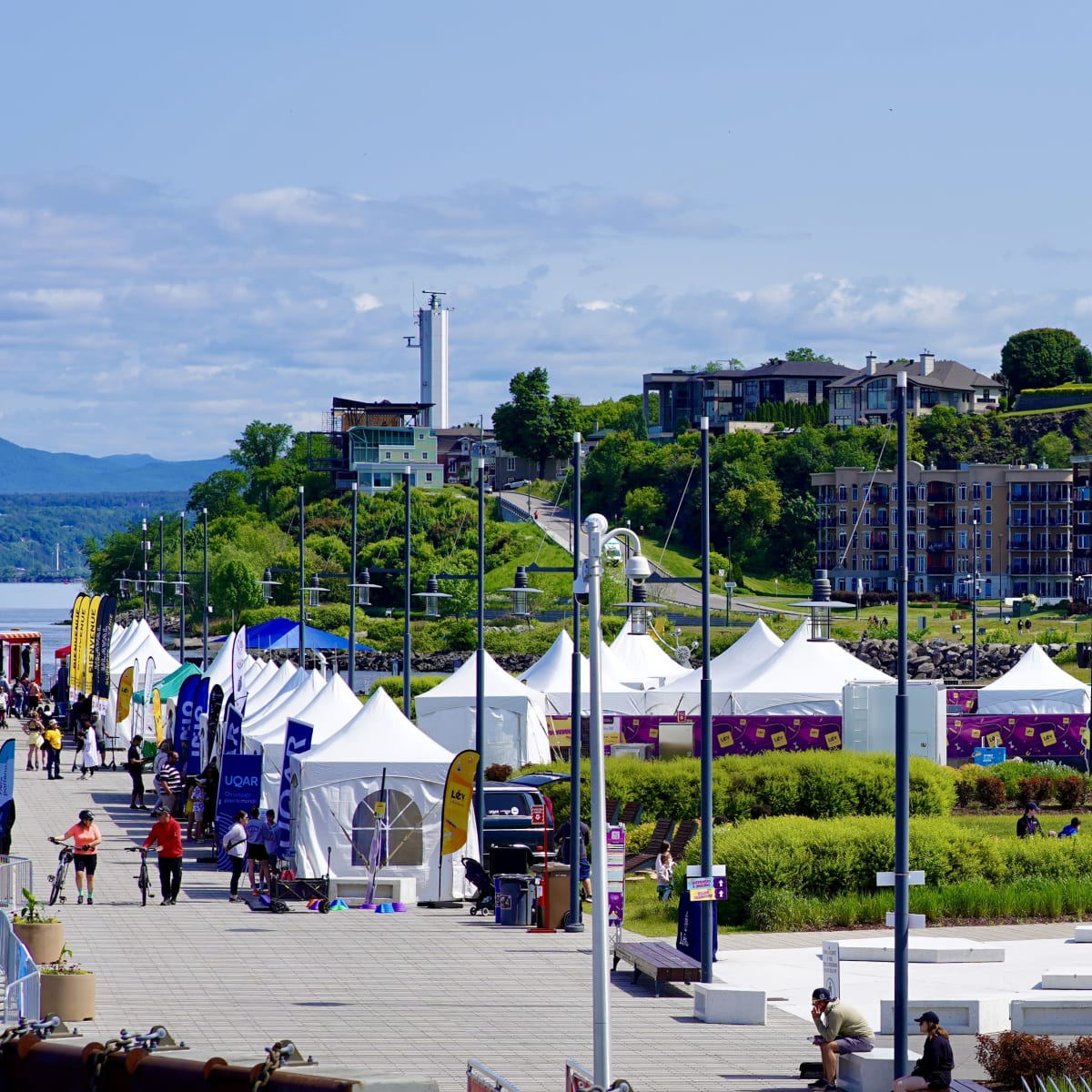 Vue panoramique du Festival de Sciences Lévisium 2026 à Québec