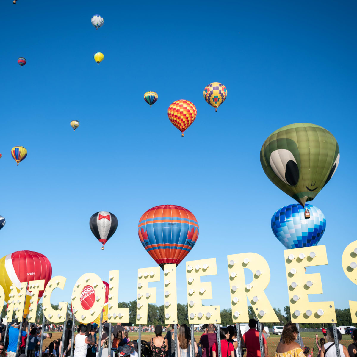 Montgolfières - International de montgolfières de Saint-Jean-sur-Richelieu.