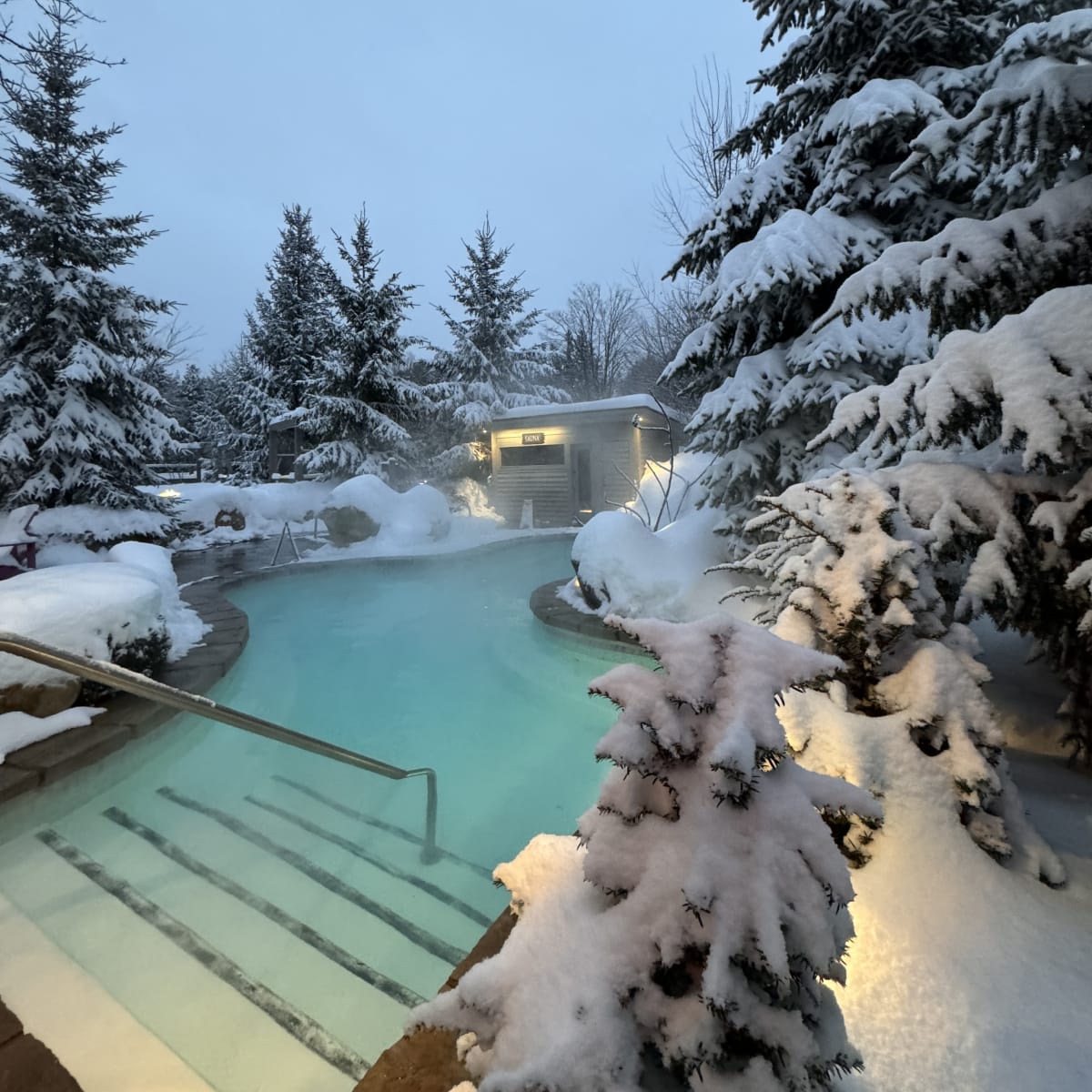 Spa en hiver, forfait détente.