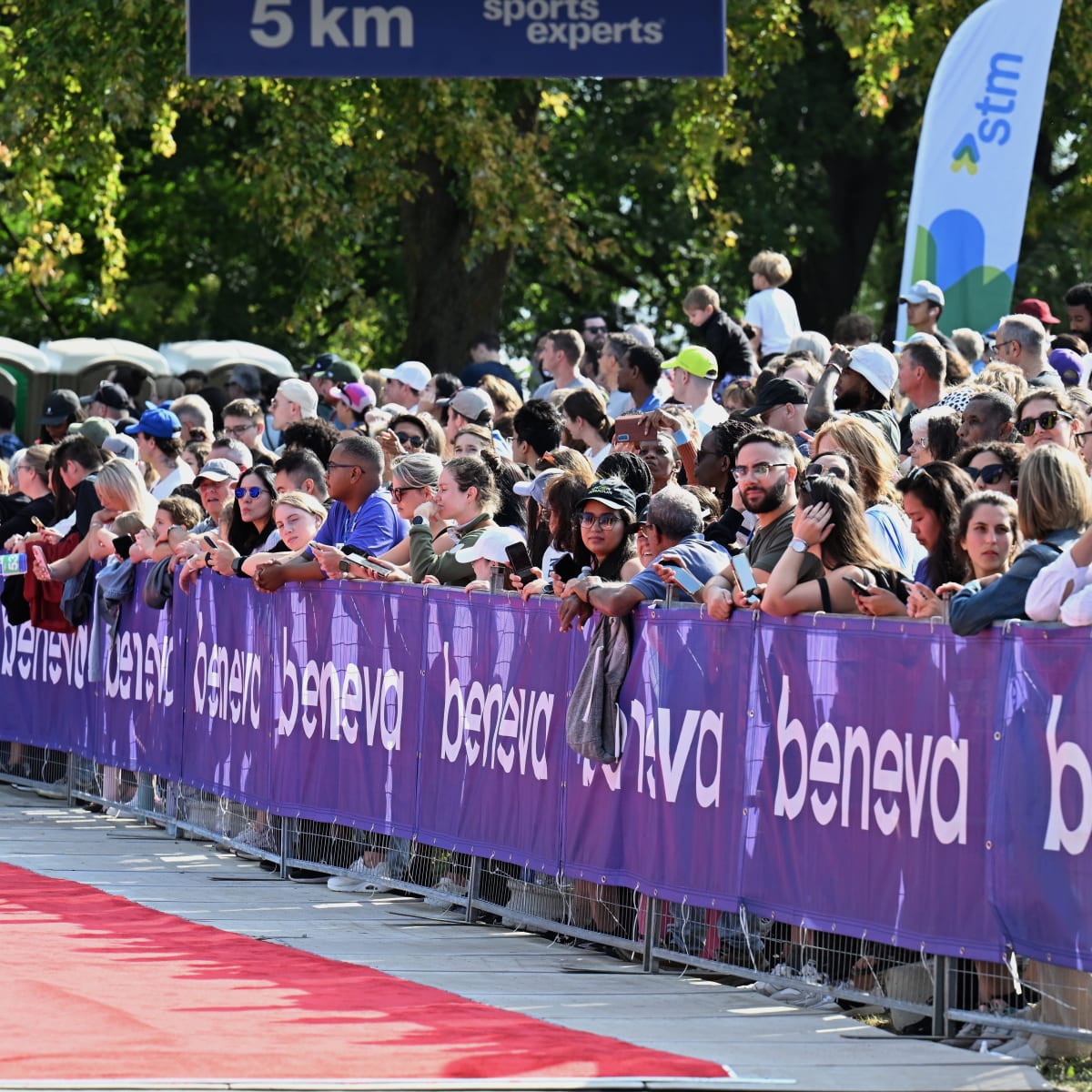 Marathon Beneva de Montréal - Spectateurs