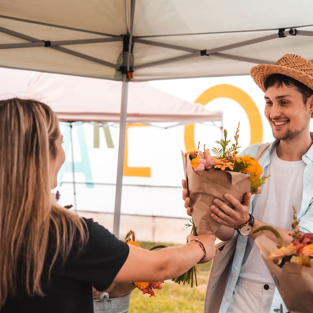 Fleuriste du marché