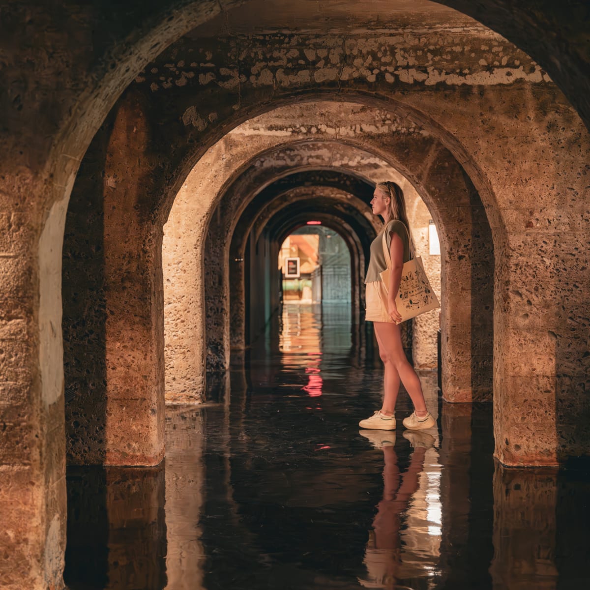 Girl at the Boréalis Museum