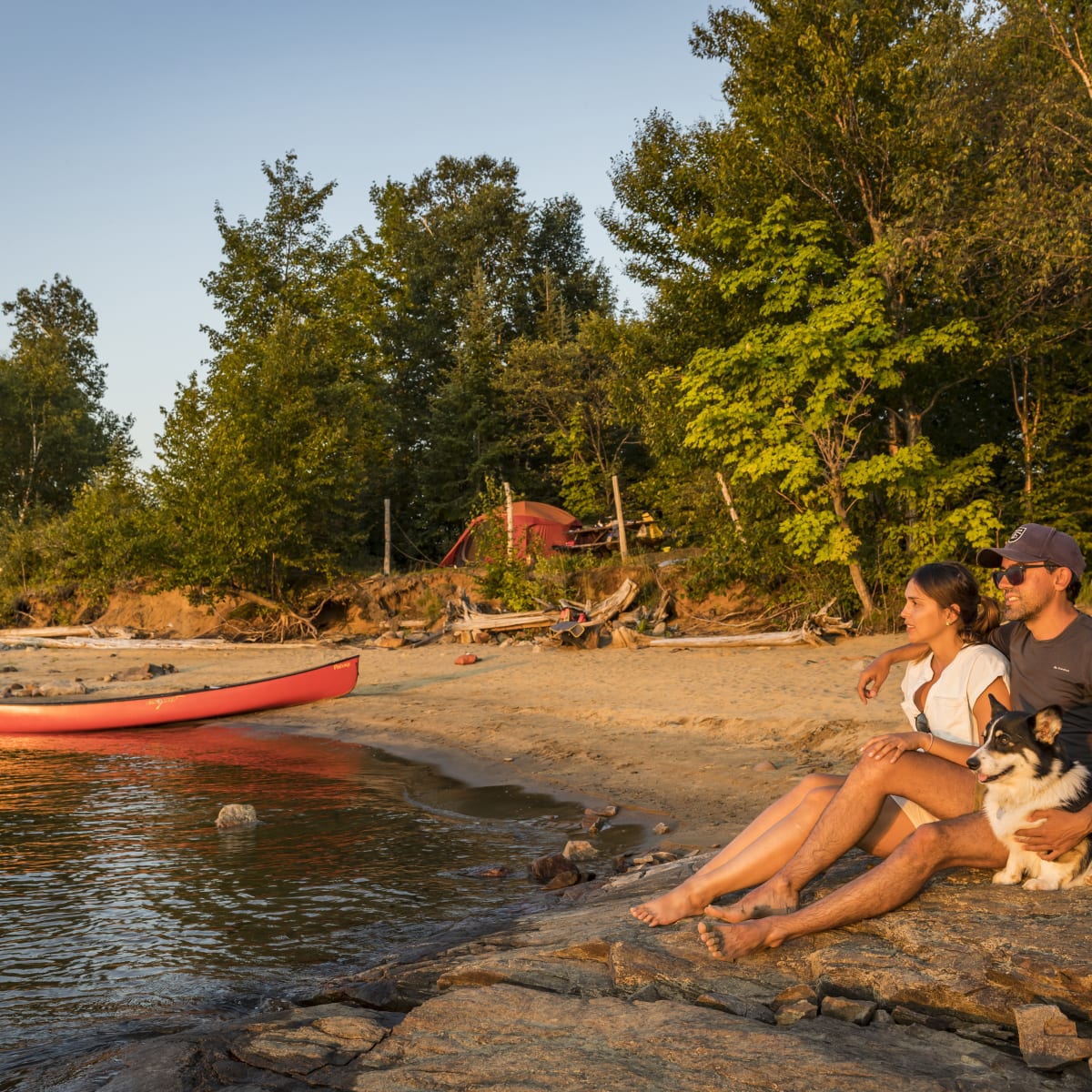 A summer of nature discoveries with Quebec Adventure Outdoor - Canoe-camping, Parc régional Kiamika