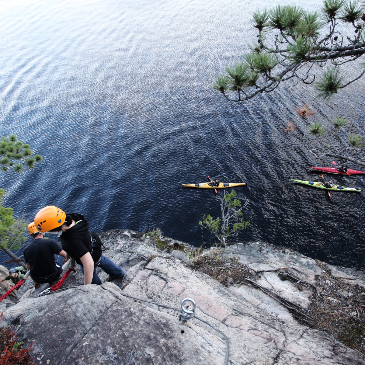 A summer of nature discoveries with Quebec Adventure Outdoor - Kayaking and climbing, Parc Aventures Cap Jaseux
