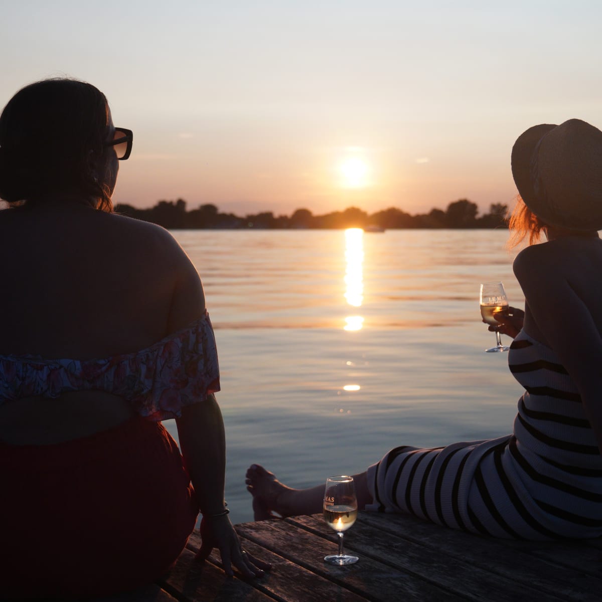 Le Haut-Richelieu : source de bonheur estival! - Coucher de soleil au Domaine Pourki