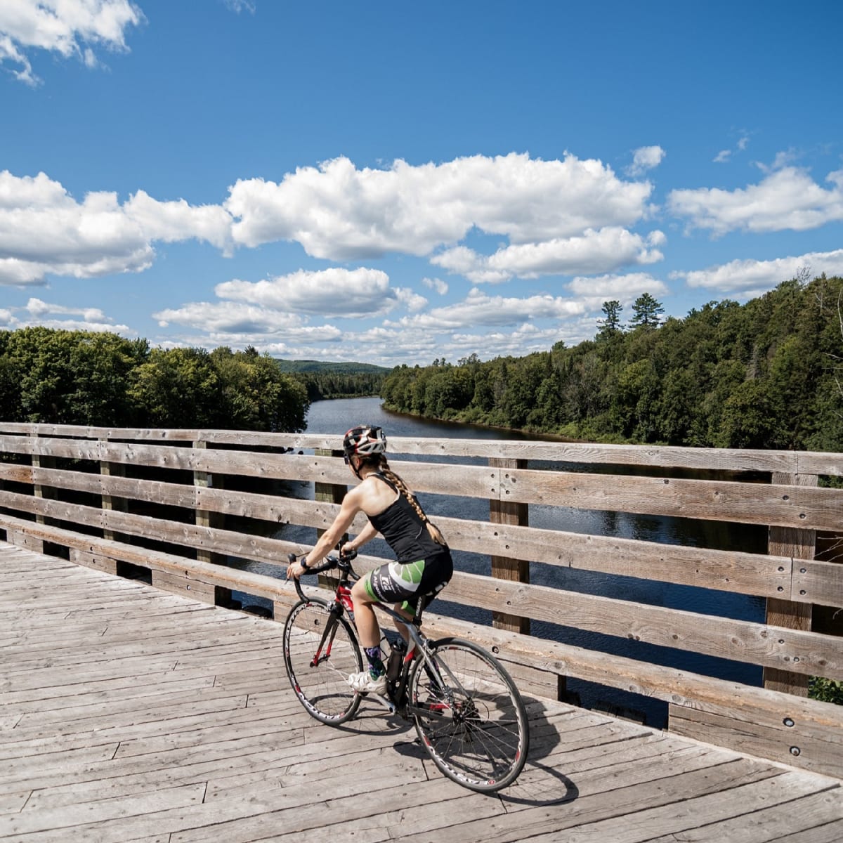 Tourisme Jacques-Cartier - Vélopiste Jacques-Cartier/Portneuf