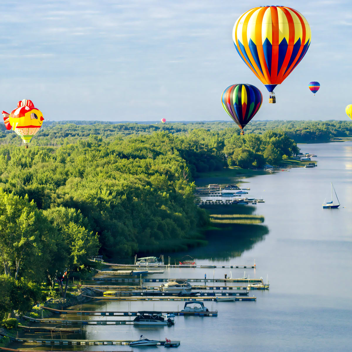 Montérégie, a world of discovery! - Hot air balloon ride