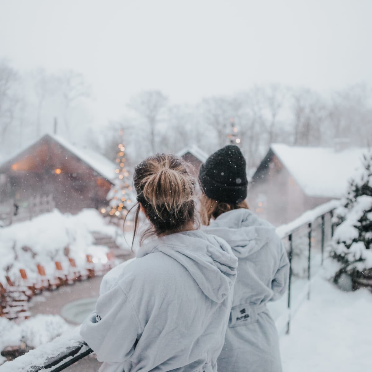 Découvrez l’Outaouais et ses territoires grâce à ces incontournables! - Détente au Nordik Spa-Nature en hiver