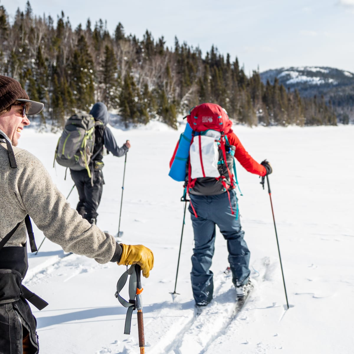 Winter fun in Saguenay–Lac-Saint-Jean - Cross-country skiing, Fjord en kayak