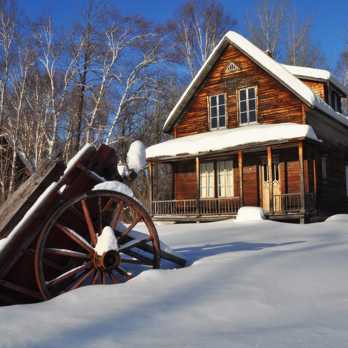 Winter fun in Saguenay–Lac-Saint-Jean - Village historique de Val-Jalbert