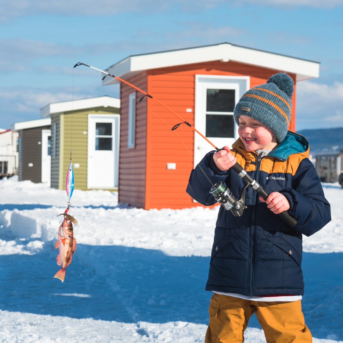 Winter fun in Saguenay–Lac-Saint-Jean - Ice fishing