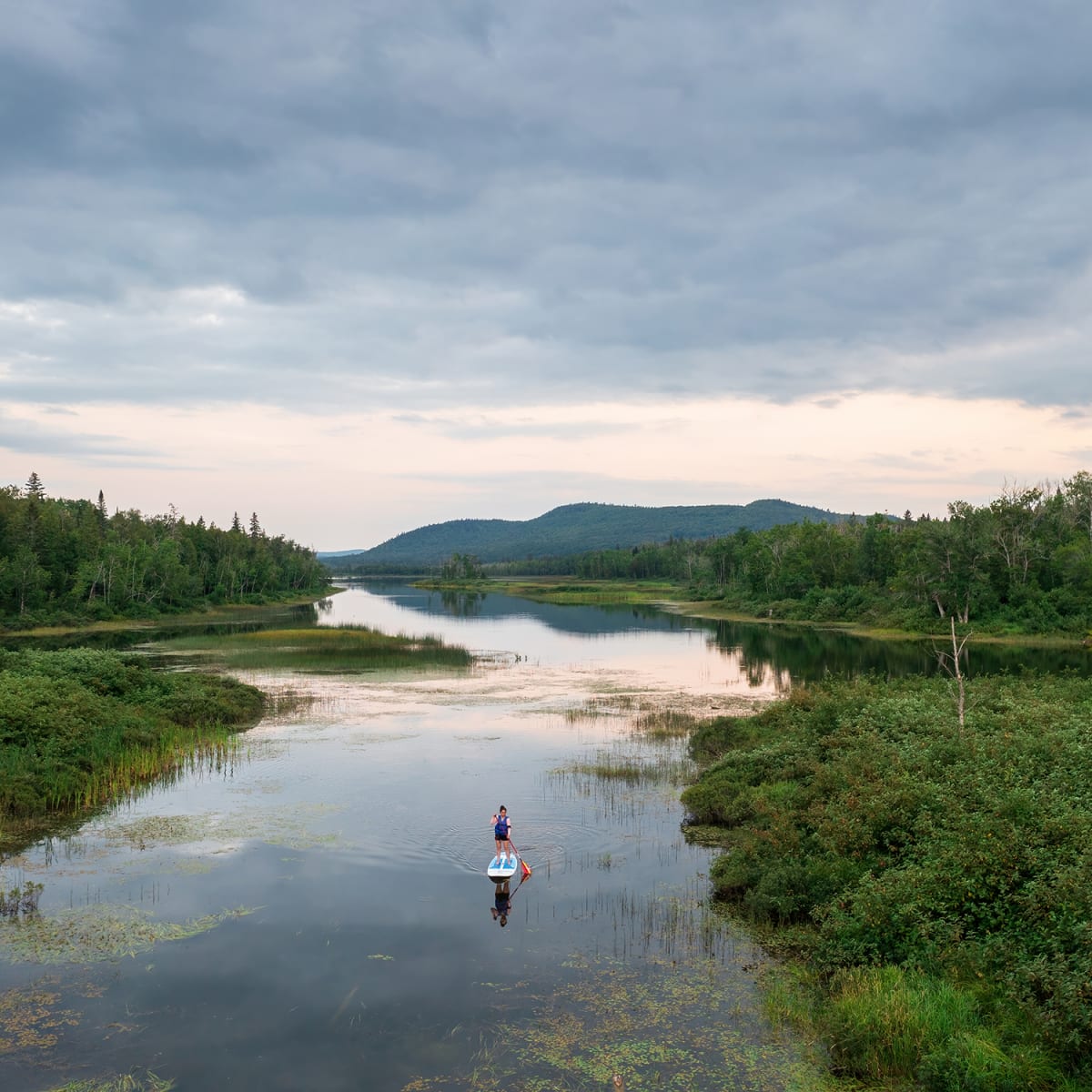 Visitez le Témiscouata, un secret bien gardé du Bas-Saint-Laurent - Planche à pagaie, Parc national du Lac-Témiscouata