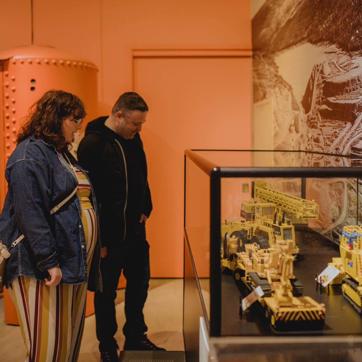 Exposition intérieure au Musée Minero