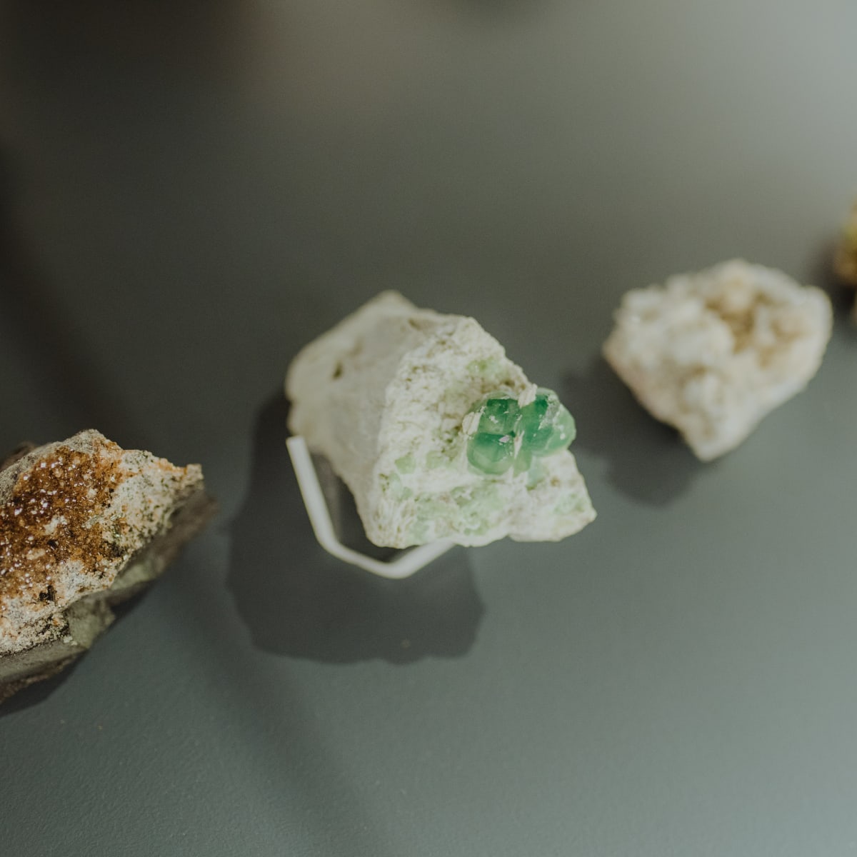 Pierres et minéraux au Musée Minero