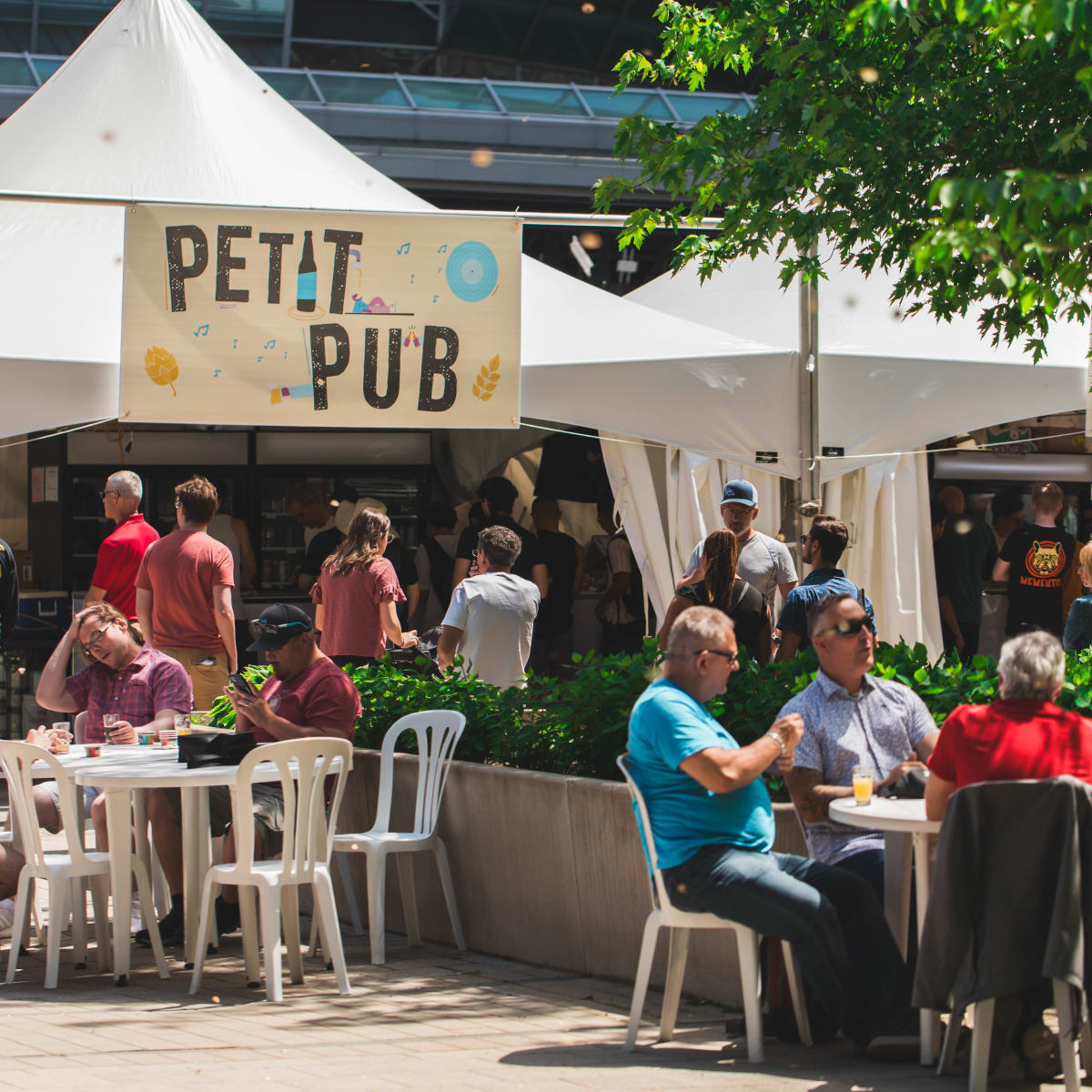 Terrasse du festival