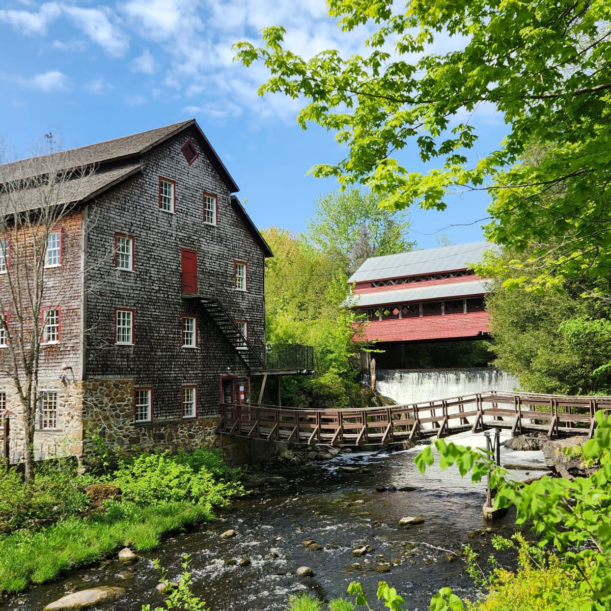 Extérieur du Moulin à laine d'Ulverton