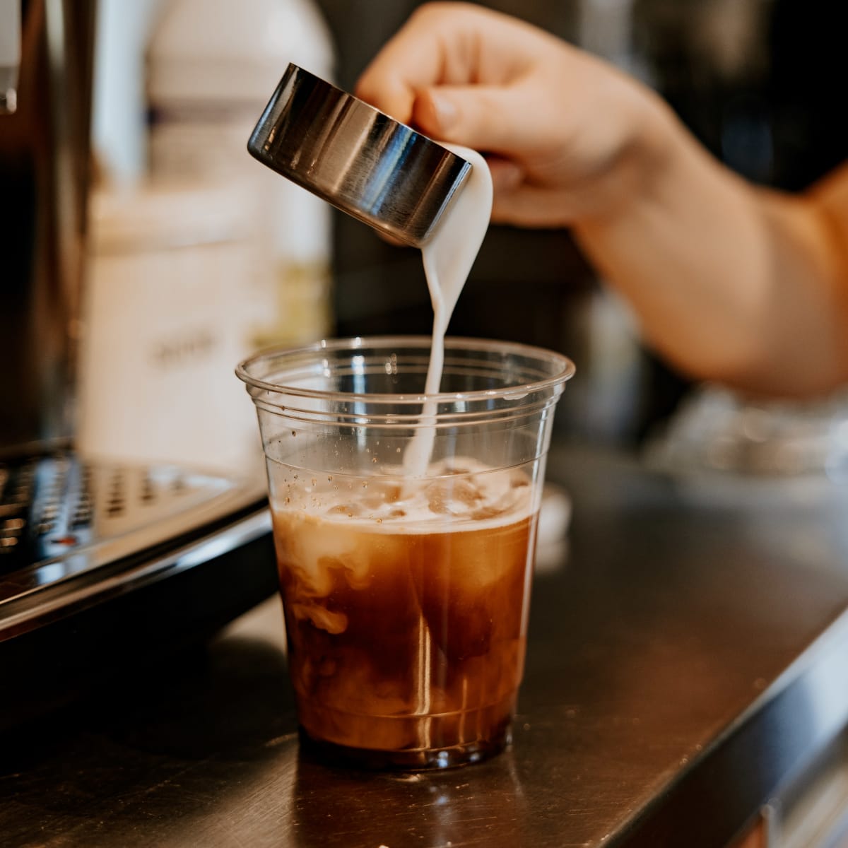 Un café.