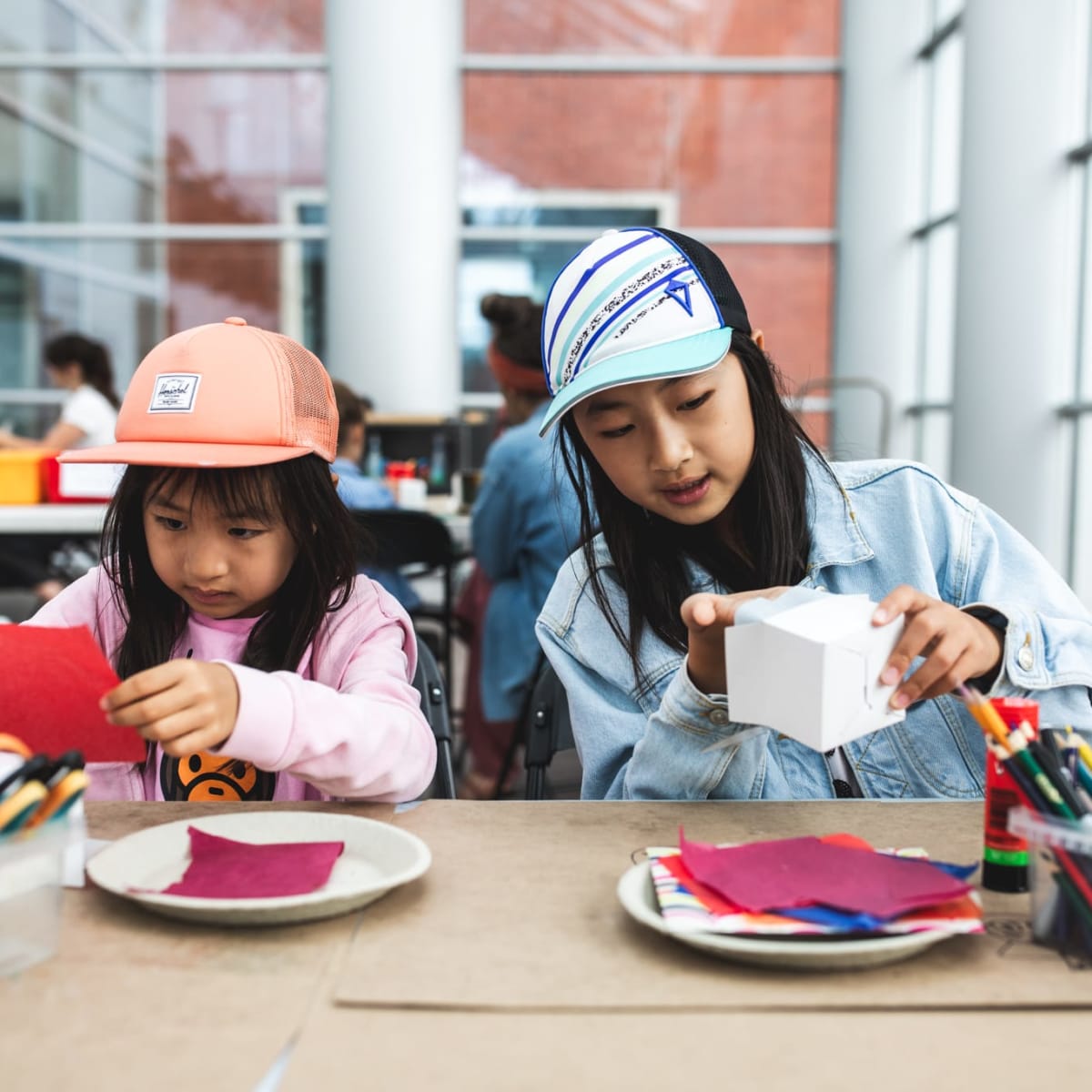 Activité familiale au Musée des beaux-arts de Montréal.