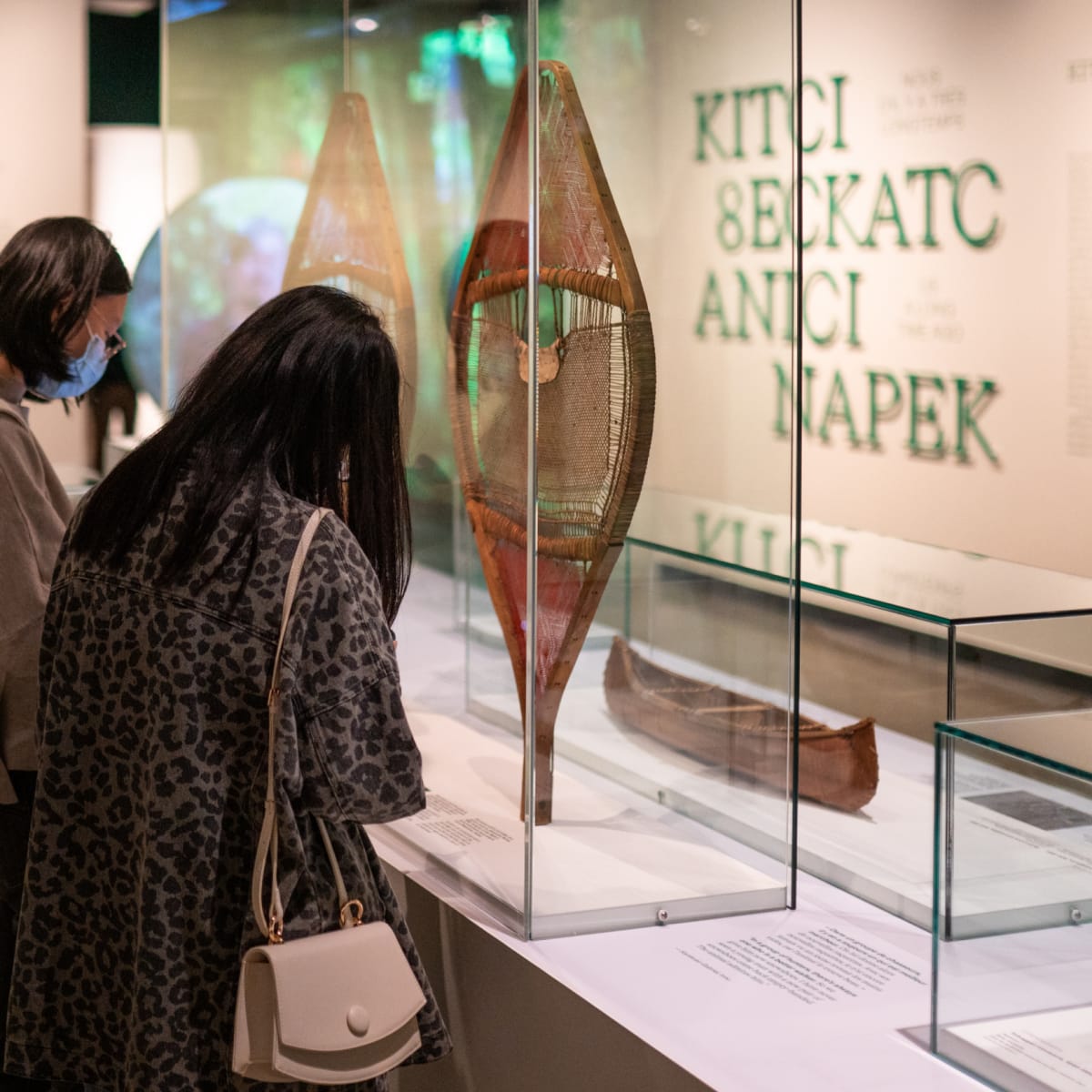 Indigenous Voices exhibit at the McCord Stewart Museum.