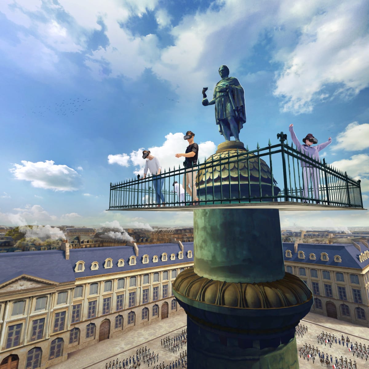 Napoléon l'épopée immserive en réalité virtuelle.