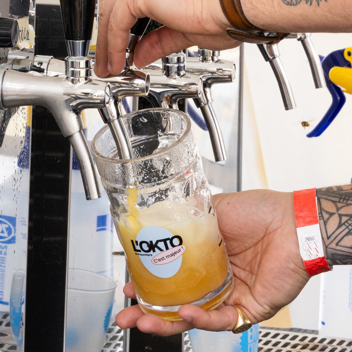 Bière à l'Oktoberfest de Repentigny.