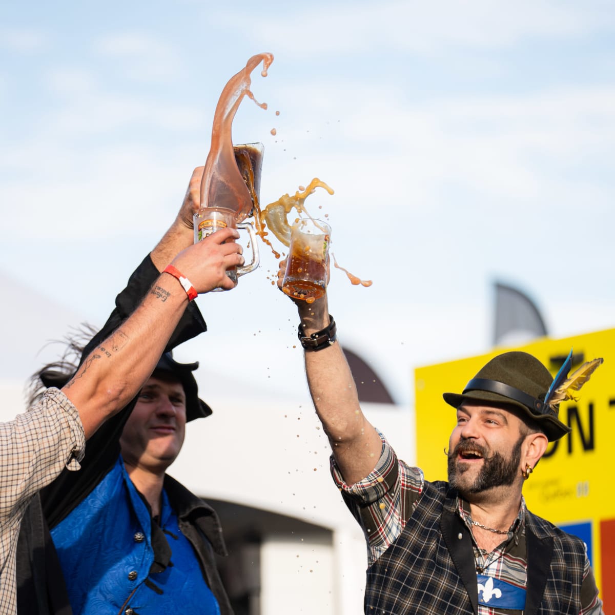 Bières à l'Oktoberfest de Repentigny.