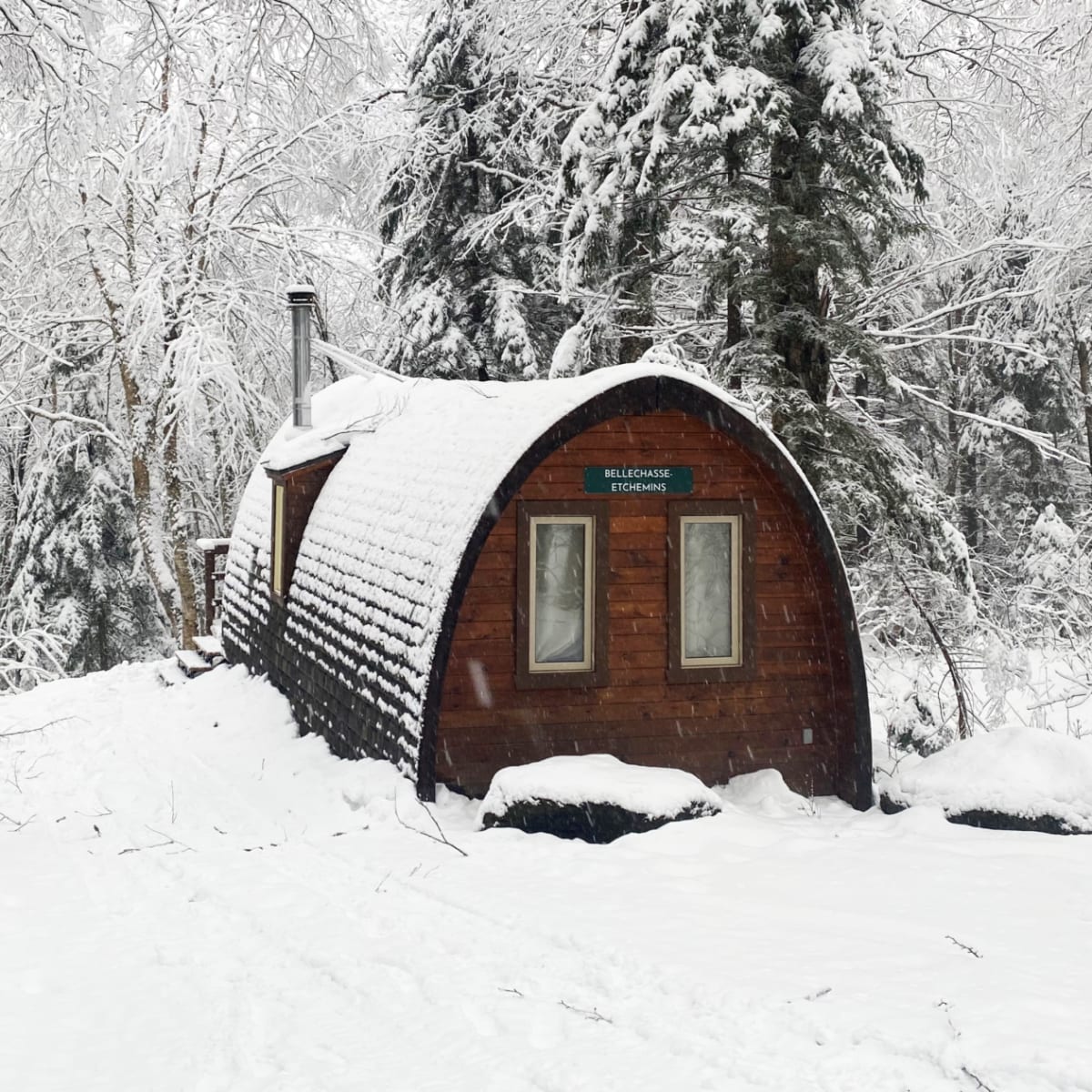 POD familial en hiver.