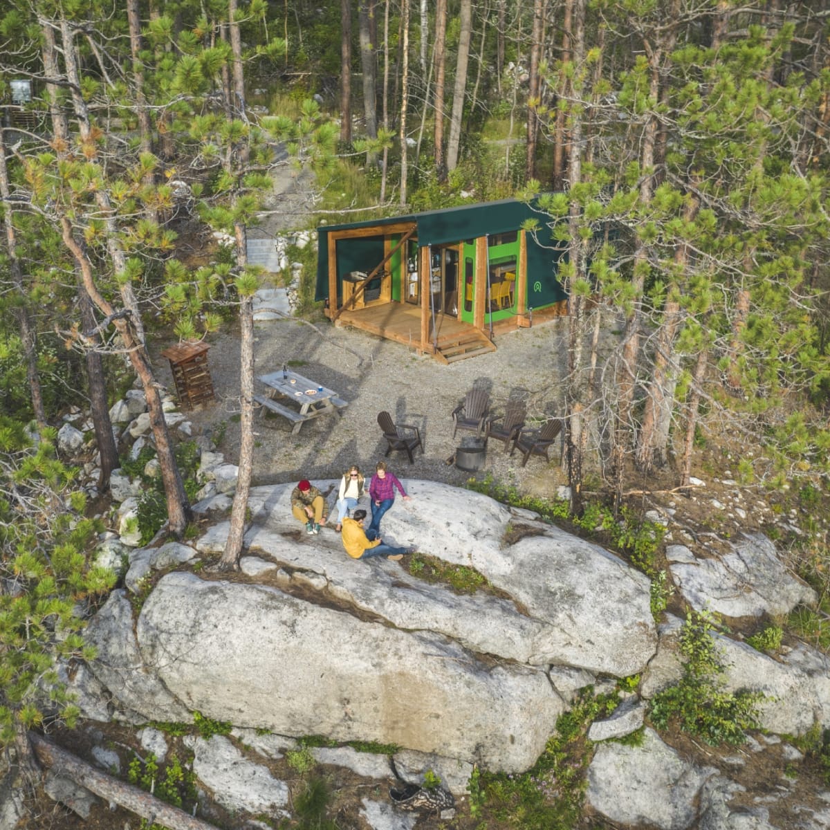 Parc national d'Opémican : chalet