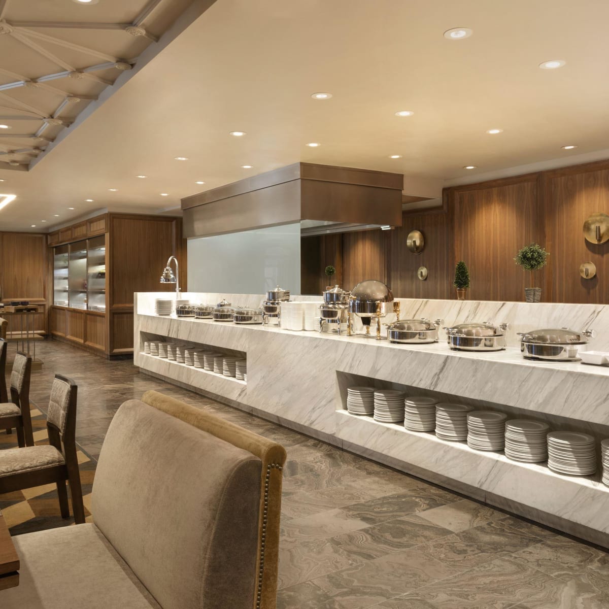 Buffet station
