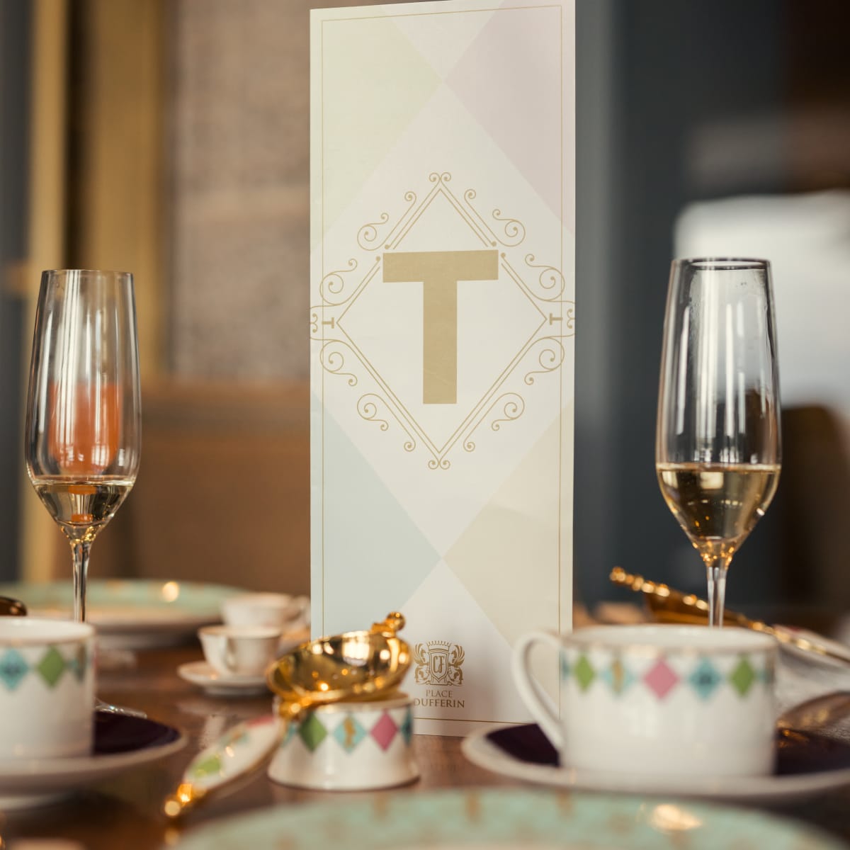 Champagne flutes