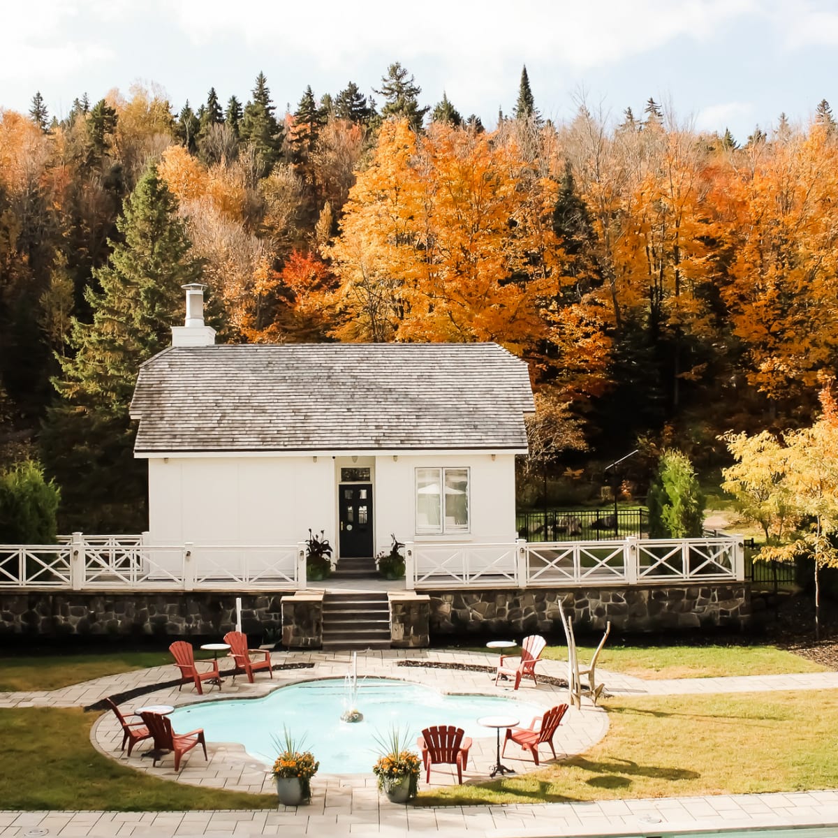 StoneHaven le Manoir l'automne.