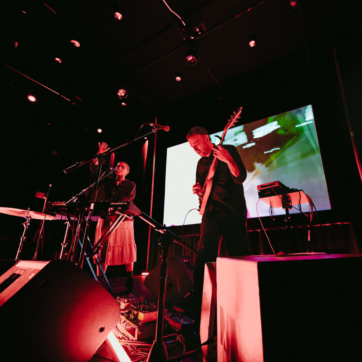 Performance musicale à l'événement Rencontres Internationales du documentaire de Montréal (RIDM).