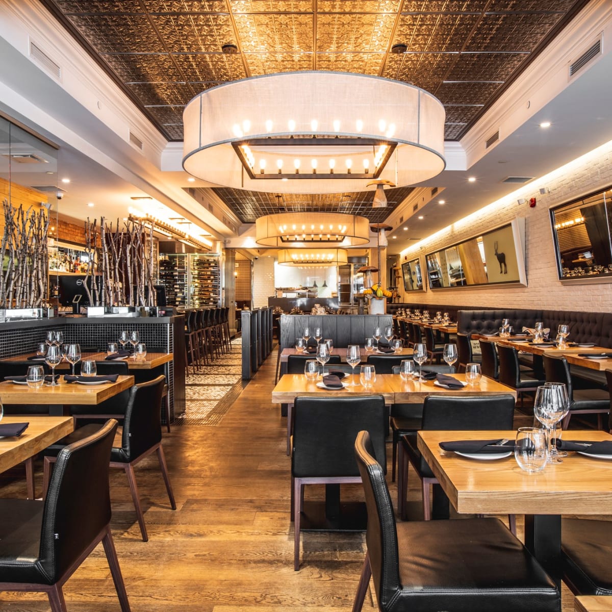 Salle à manger du Chez Boulay bistro boréal.