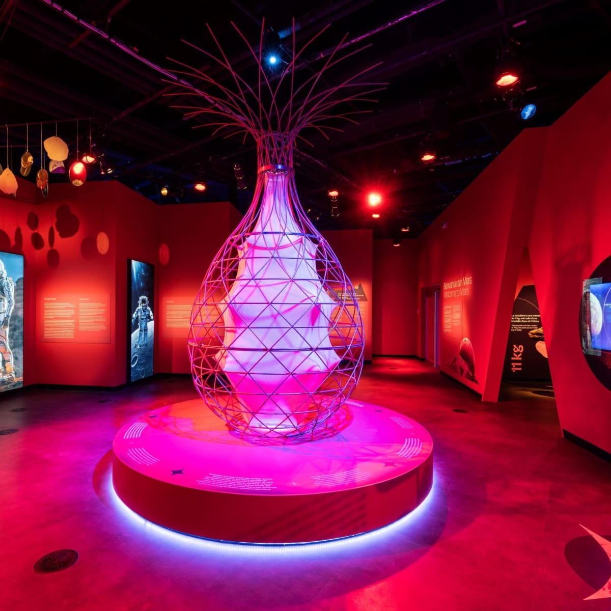 Rouge 2100 exhibit at the Planetarium