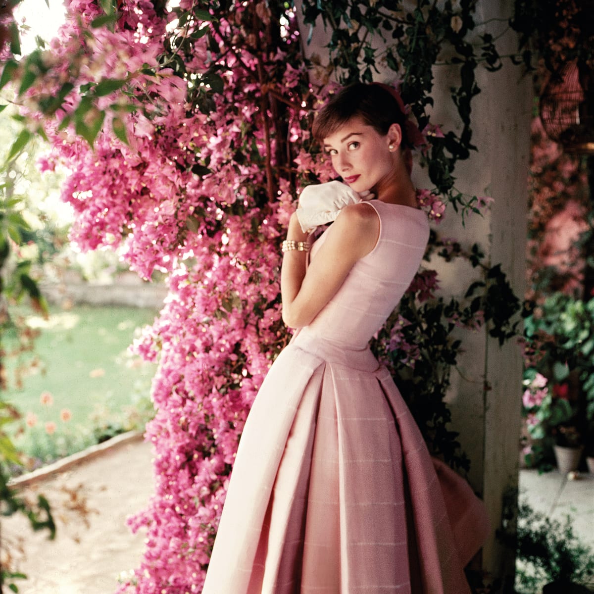 Portrait of Audrey Hepburn by Norman Parkinson.
