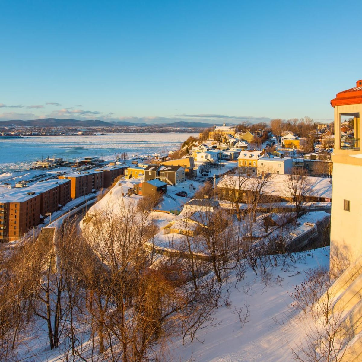 Lévis en hiver
