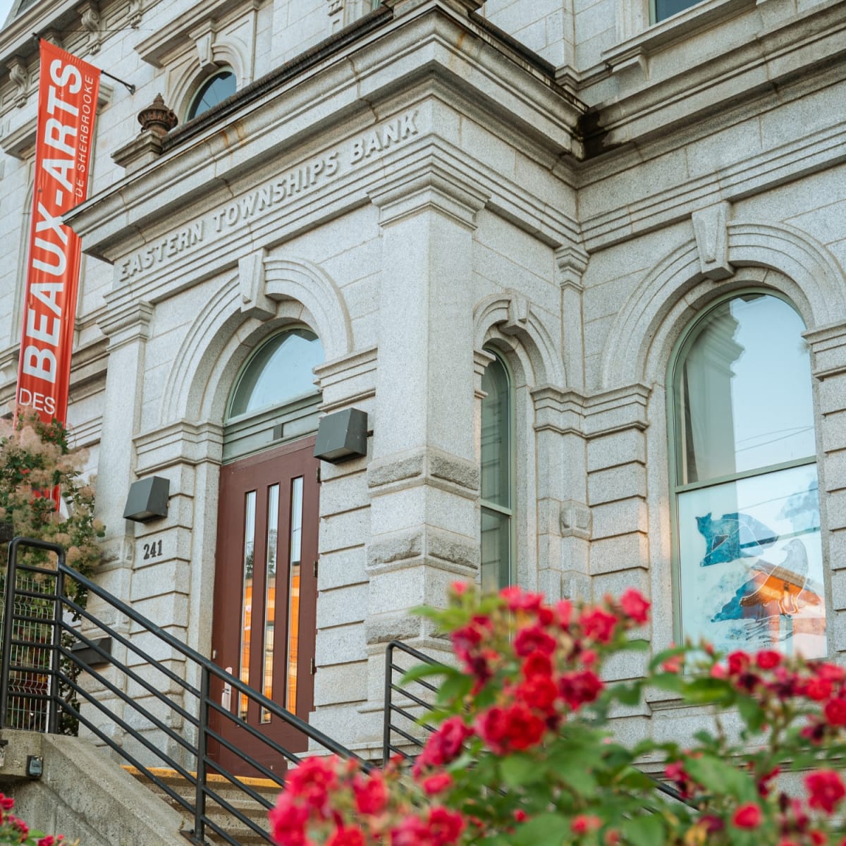 Devanture du Musée des beaux-arts de Sherbrooke.