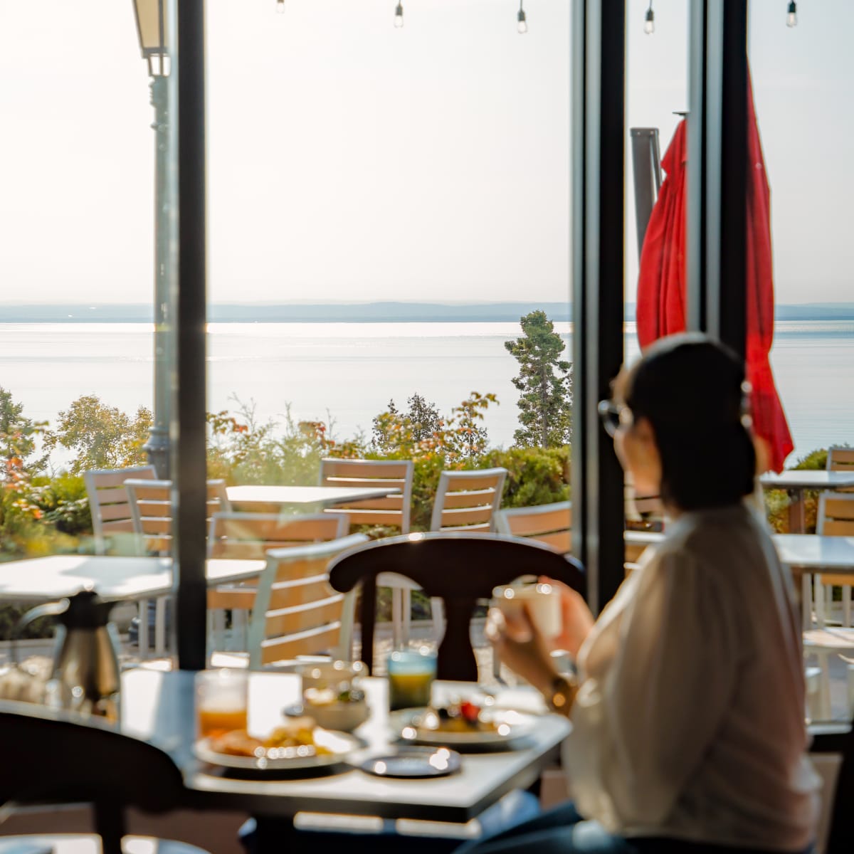 The Bellerive Restaurant at Manoir Richelieu.