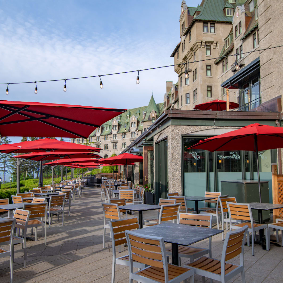 The Bellerive Restaurant at Manoir Richelieu.