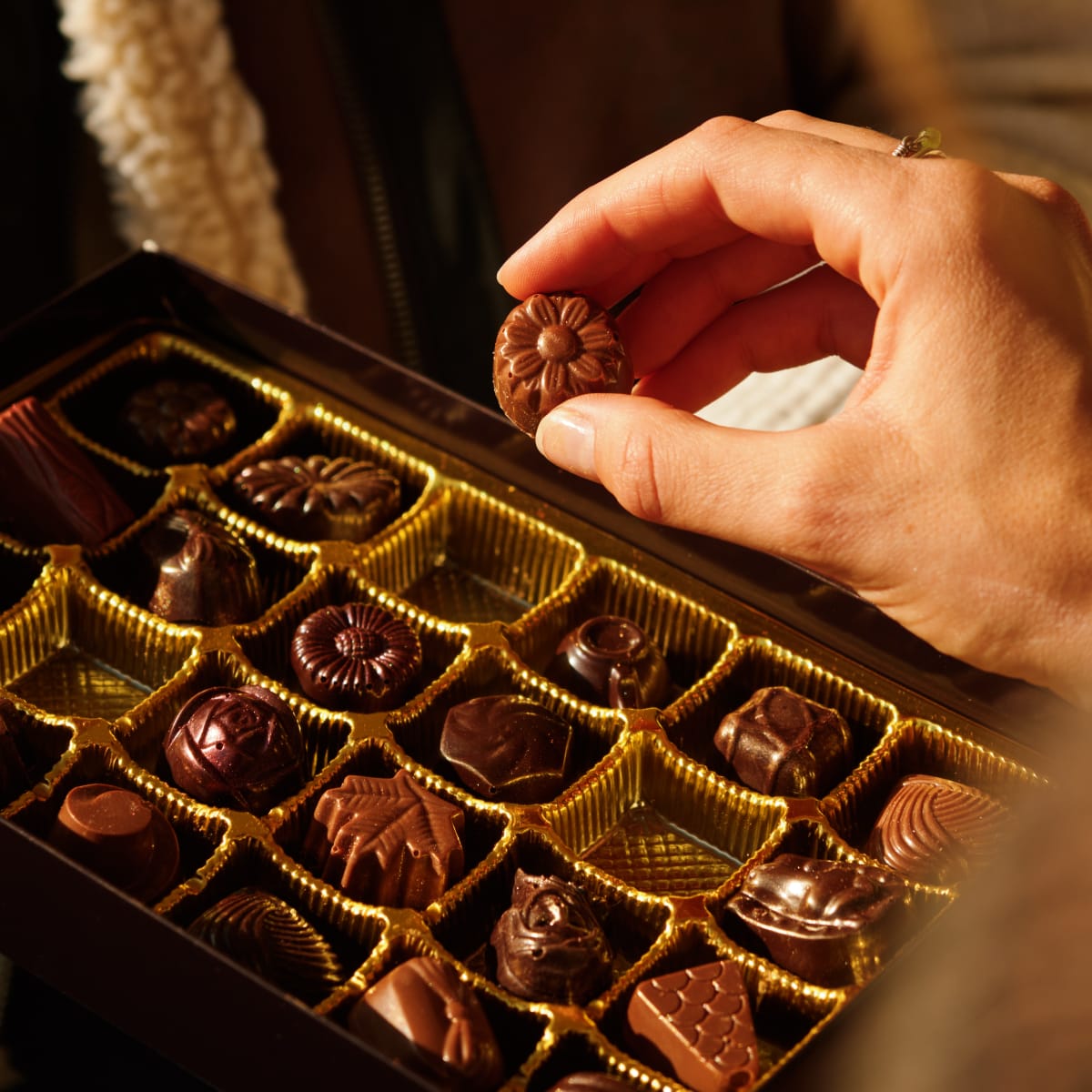 Des petits chocolats artisanaux sur la Route des Saveurs de Charlevoix.