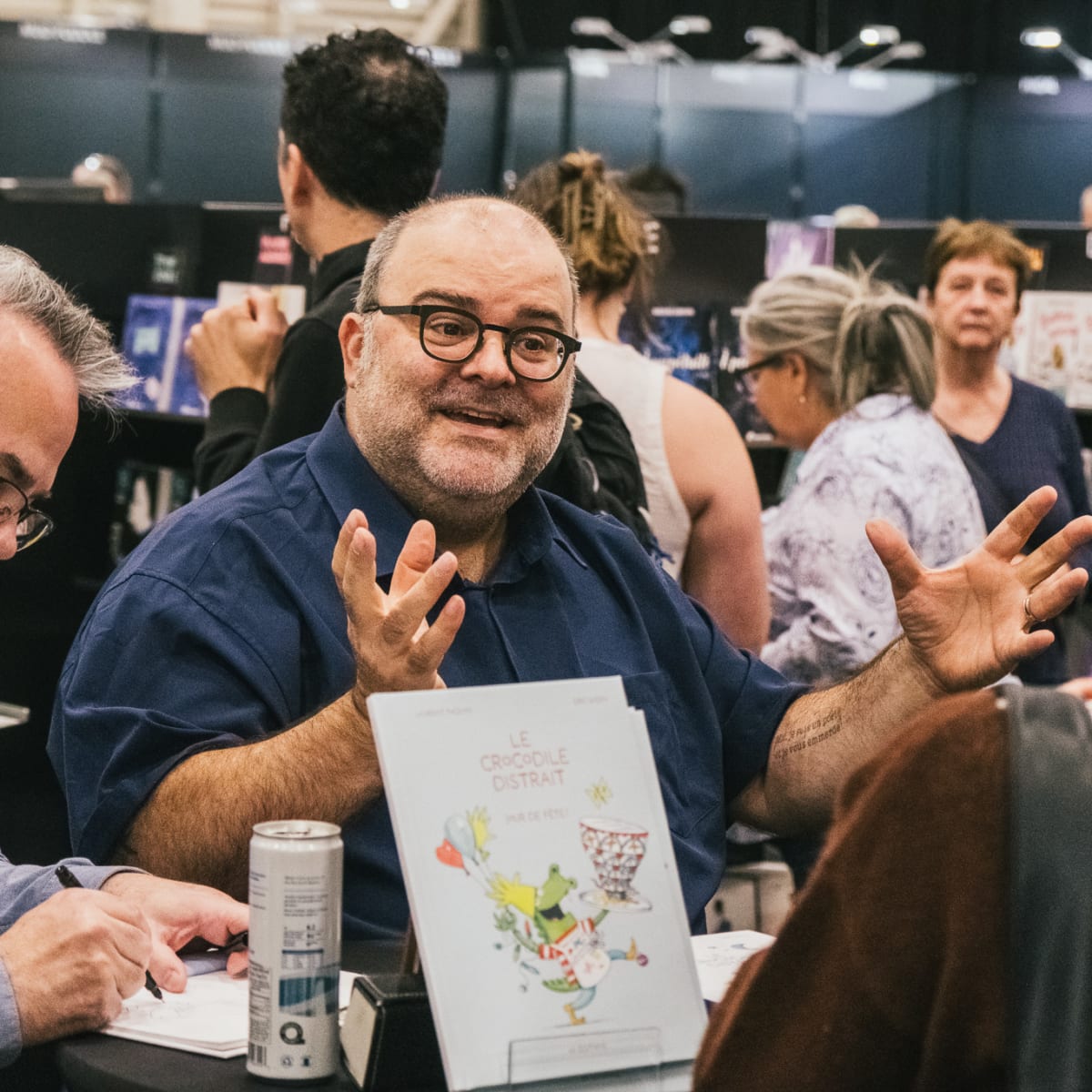 Salon du livre de l'Estrie.