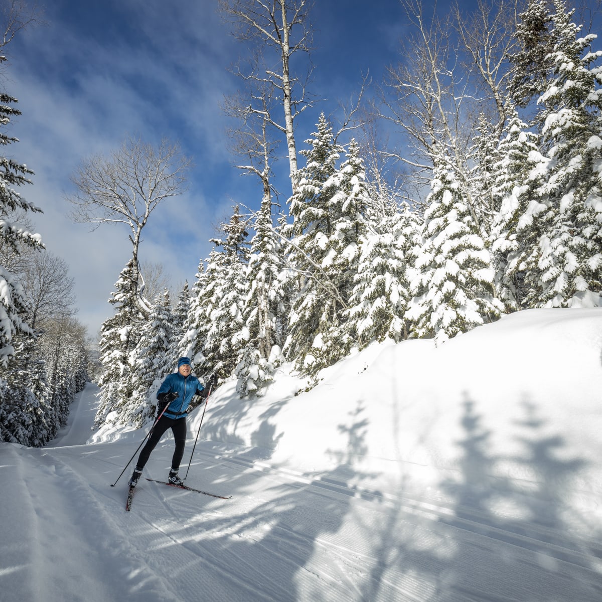 Ski de fond au Mont Grand-Fonds