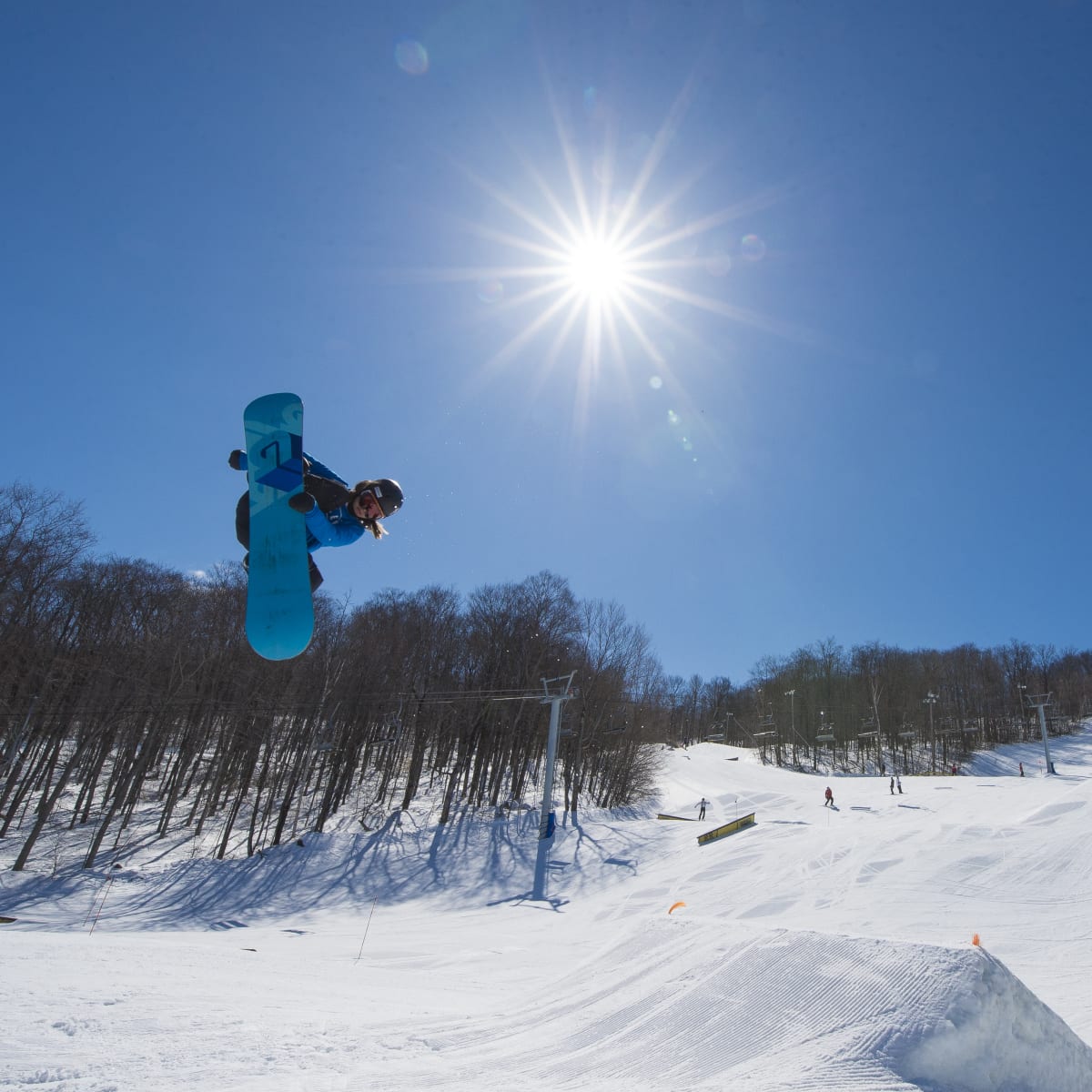 Snoprk au Sommet Saint-Sauveur, versant Avila.