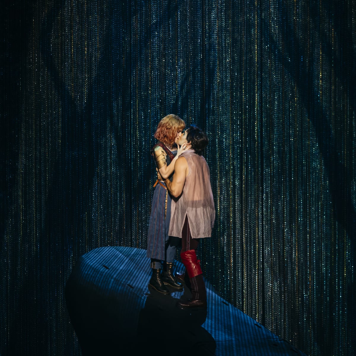 Scène du spectacle musical Évangéline.