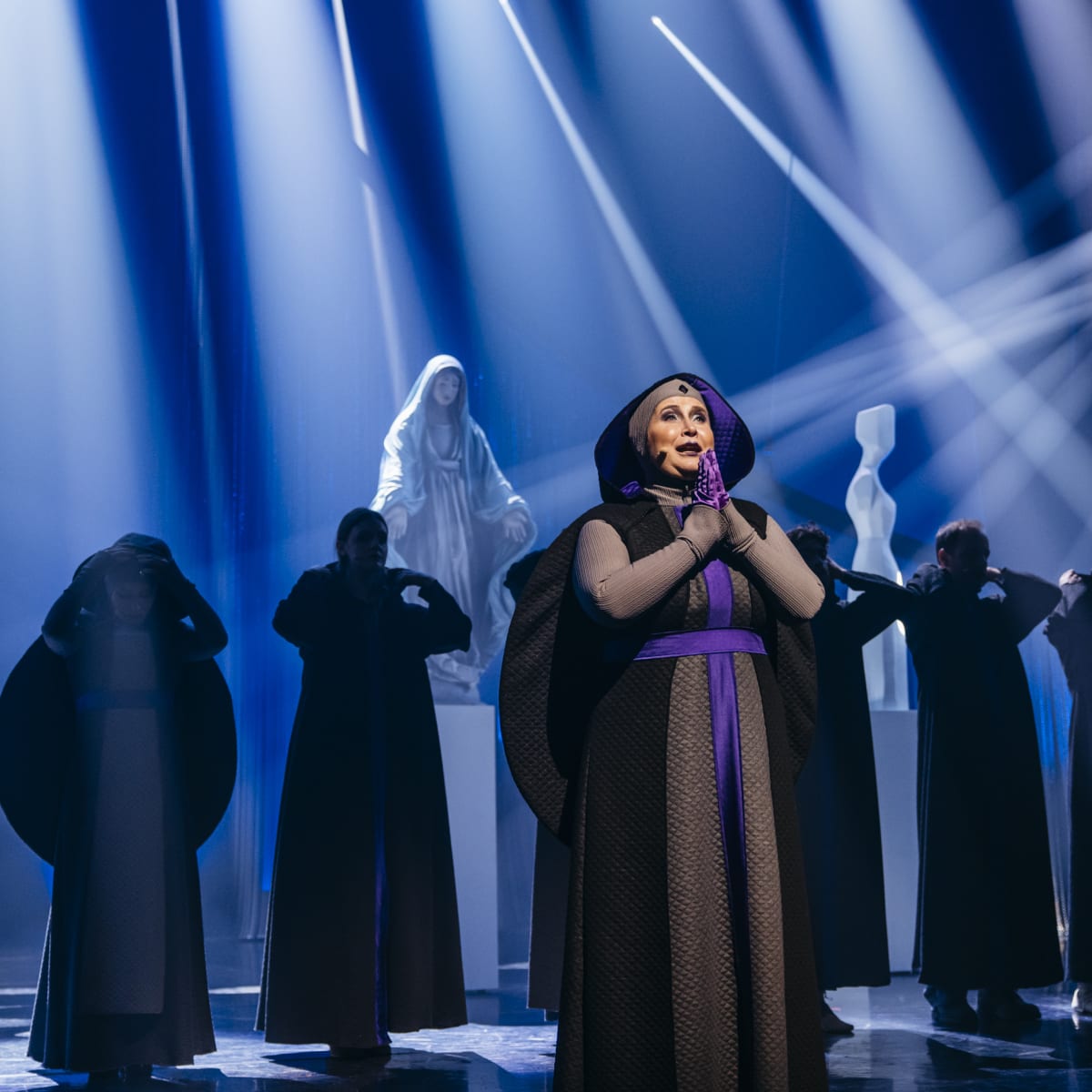 Scène du spectacle musical Évangéline.
