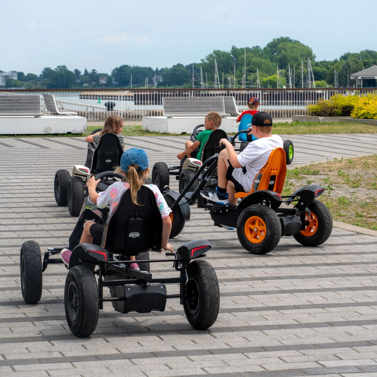 Karts à pédales à Statera - l'archipel fabuleux.