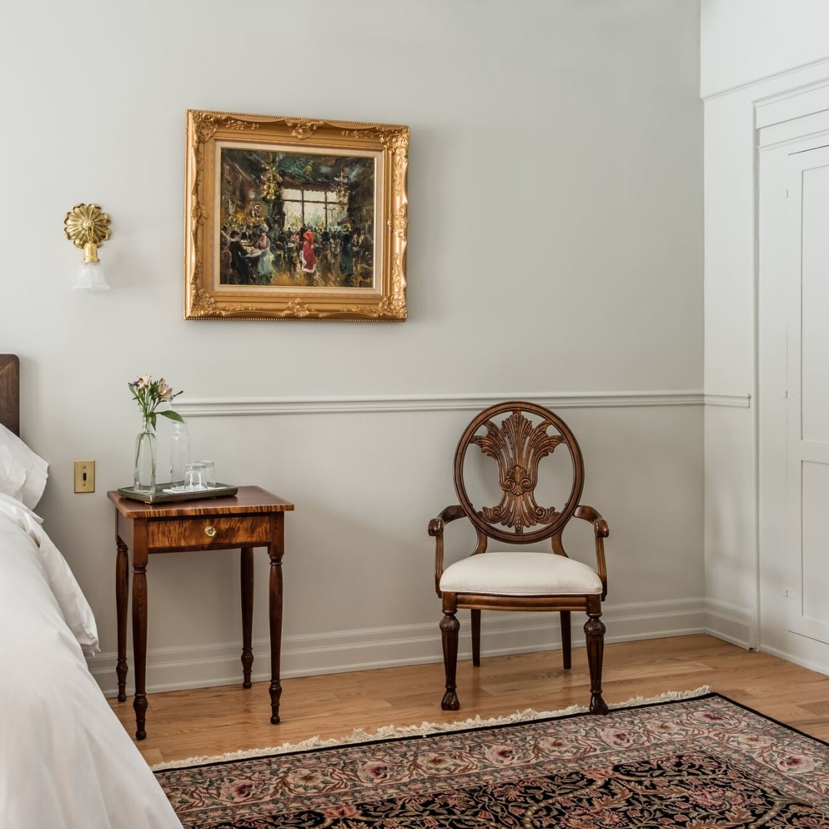 Chambre du StoveHaven le Manoir.